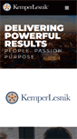 Mobile Screenshot of kemperlesnik.com